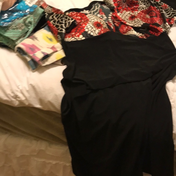 Studio Y midi dress touch of satin - Picture 2 of 2